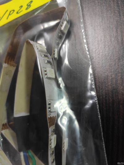 Лот: 18481901. Фото: 1. Отрезок светодиодной ленты 5050... Светодиоды