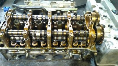 Лот: 10277053. Фото: 1. ГБЦ головка блока цилиндров honda... Двигатель и элементы двигателя