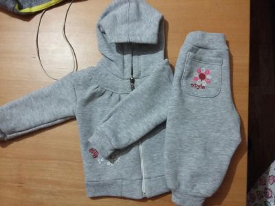 Лот: 8840149. Фото: 1. Спортивный флисовый костюм р.68. Спортивная одежда