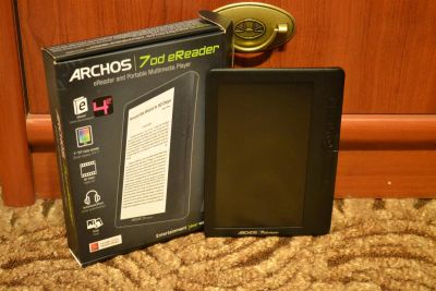 Лот: 3546547. Фото: 1. Электронная книга Archos 70d eReader. Электронные книги