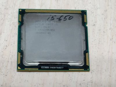 Лот: 20056834. Фото: 1. Процессор Intel Core i5-650 3... Процессоры