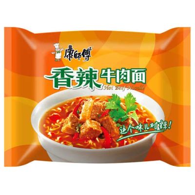 Лот: 20534069. Фото: 1. Лапша Kangshifu c говядиной (острая... Другое (продукты)