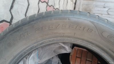 Лот: 13603060. Фото: 1. Резина Goodyear f1 suv 4x4 255... Шины