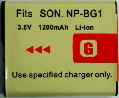 Лот: 3314377. Фото: 1. АКБ "Sony" NP-BG1 3,7V (960 mAh... Аккумуляторы, зарядные