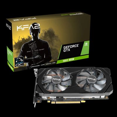 Лот: 17081902. Фото: 1. Видеокарта KFA2 GTX 1660 SUPER... Видеокарты