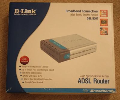 Лот: 5467800. Фото: 1. Роутер D-link DSL-500T. Маршрутизаторы (роутеры)