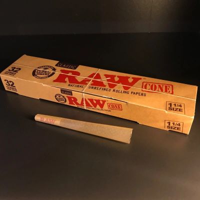 Лот: 15464703. Фото: 1. Конусы Raw Cone 1/4 32 шт. Аксессуары и запчасти для кальянов