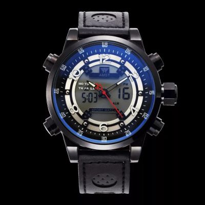 Лот: 11022856. Фото: 1. Часы наручные AMST Military Quartz... Ремешки, браслеты