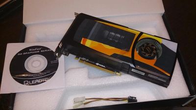 Лот: 3806833. Фото: 1. Leadtek GTX 465 1024 mb GDDR 5... Видеокарты