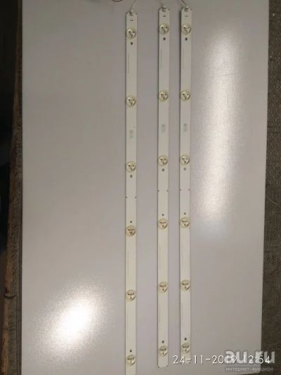 Лот: 18336157. Фото: 1. led string SVJ320AL6_Rev00_6LED... Запчасти для телевизоров, видеотехники, аудиотехники