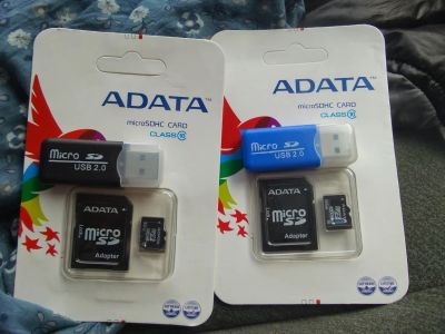 Лот: 4421273. Фото: 1. MicroSD / SDHC micro sd 32gb class... Карты памяти