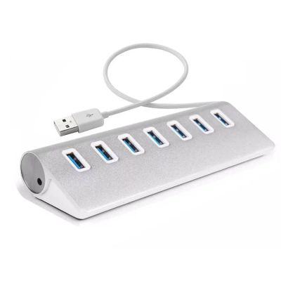 Лот: 22144580. Фото: 1. USB HUB*7 USB port USB 3.0 Metall. USB хабы