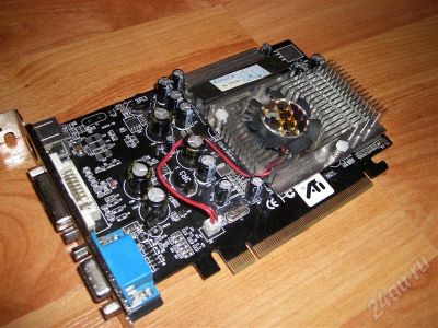 Лот: 409336. Фото: 1. Radeon X600 256mb. Видеокарты
