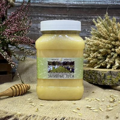 Лот: 17946832. Фото: 1. Мёд с лугового дикорастущего разнотравья... Мёд, продукты пчеловодства