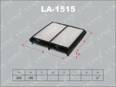 Лот: 13357083. Фото: 1. Lynx LA-1515 Воздушный фильтр. Расходные материалы