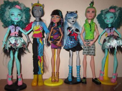 Лот: 6786707. Фото: 1. Monster high, Дьюс, 2 Хани Свомп... Куклы и аксессуары