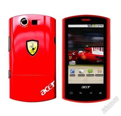 Лот: 2410413. Фото: 1. Acer liquid E S100 FERRARI 512... Смартфоны