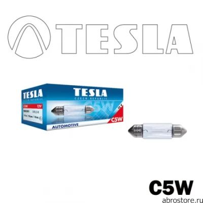 Лот: 8226142. Фото: 1. TESLA C5W лампа автомобильная... Оптика и освещение