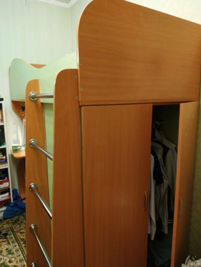 Лот: 15154090. Фото: 1. Кровать двухэтажная. Детские кровати и кроватки
