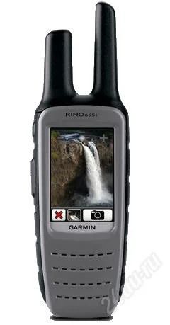 Лот: 2454796. Фото: 1. Garmin Rino 655t рация - навигатор... GPS-навигаторы