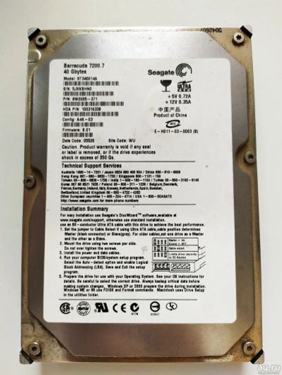 Лот: 15388722. Фото: 1. Жёсткий диск Seagate Barracuda... Жёсткие диски (HDD)