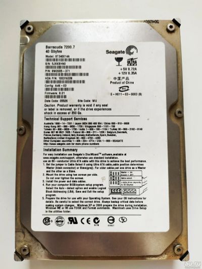 Лот: 15388722. Фото: 1. Жёсткий диск Seagate Barracuda... Жёсткие диски