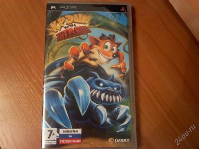 Лот: 1338533. Фото: 1. PSP диск Крэш битва титанов. Игры для консолей