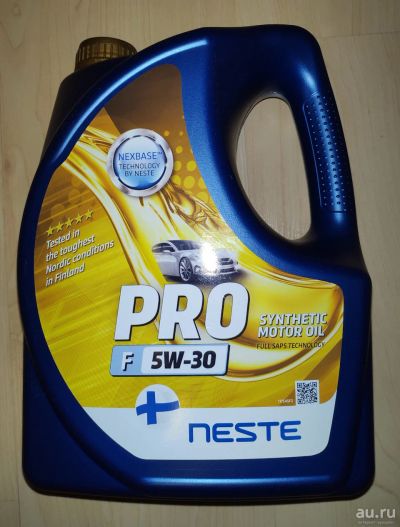 Лот: 13786462. Фото: 1. NESTE Pro F 5W30 4л. Масла, жидкости