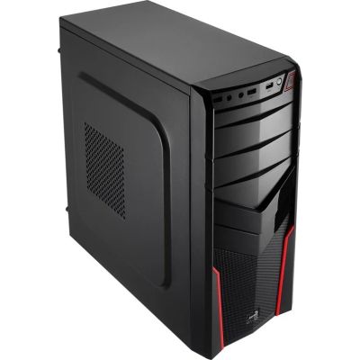 Лот: 12236058. Фото: 1. Корпус Aerocool V2X Black ATX... Корпуса, блоки питания