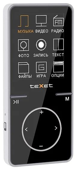 Лот: 3531957. Фото: 1. MP3-плеер texet T-479 4ГБ. Плееры