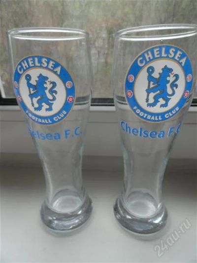 Лот: 2813839. Фото: 1. Пивные Бокалы FC Chelsea. Кружки, стаканы, бокалы