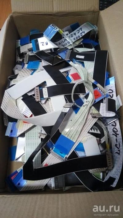 Лот: 15497740. Фото: 1. Шлейфы LVDS более 100шт. Разъёмы