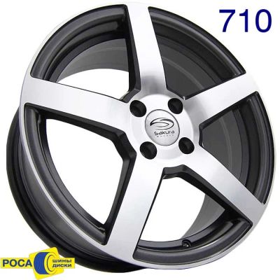 Лот: 5023422. Фото: 1. Комплект дисков Sakura Wheels... Диски