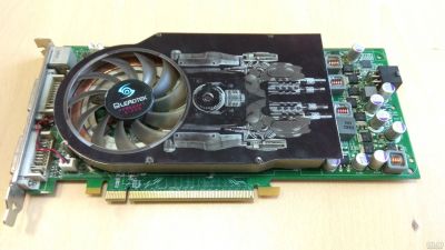 Лот: 13209317. Фото: 1. Видеокарта NVidia GeForce 9600GT... Видеокарты