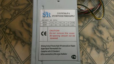 Лот: 3766795. Фото: 1. БП 350W ATX. Корпуса, блоки питания