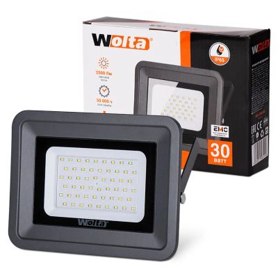 Лот: 14472850. Фото: 1. Светодиодный прожектор Wolta WFL-30W... Другое освещение