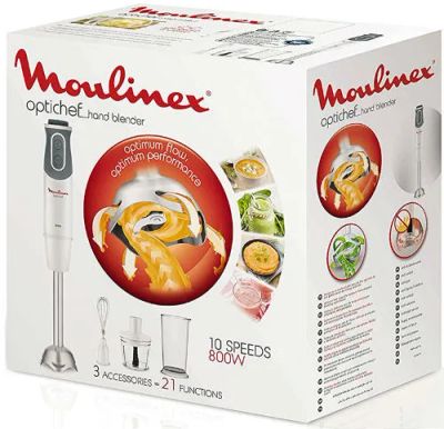 Лот: 24501754. Фото: 1. Погружной блендер Moulinex OptiChef... Кухонная