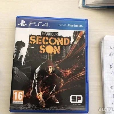 Лот: 13700035. Фото: 1. Infamous: второй сын. Игры для консолей