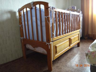 Лот: 7349186. Фото: 1. Кроватка. Детские кровати и кроватки