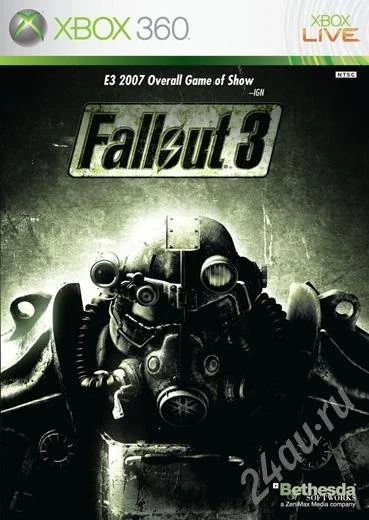 Лот: 193740. Фото: 1. Лицензия Fallout 3 на X-BOX 360... Игровые приставки, консоли