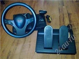 Лот: 86323. Фото: 1. Руль Genius Speed Wheel Formula... Рули, джойстики