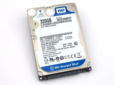 Лот: 7784039. Фото: 1. Жесткий диск 320Gb Western Digital... Жёсткие диски (HDD)