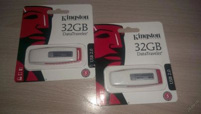 Лот: 5562342. Фото: 1. USB Flash 32Gb Kingston. USB-флеш карты
