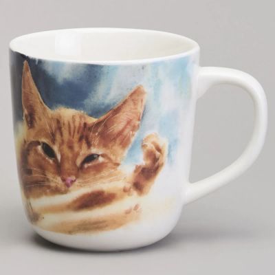 Лот: 25395581. Фото: 1. Кружка Lefard Animal World Рыжий... Кружки, стаканы, бокалы