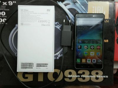 Лот: 9935835. Фото: 1. Xiaomi Mi Max 3/32гб gold. Смартфоны