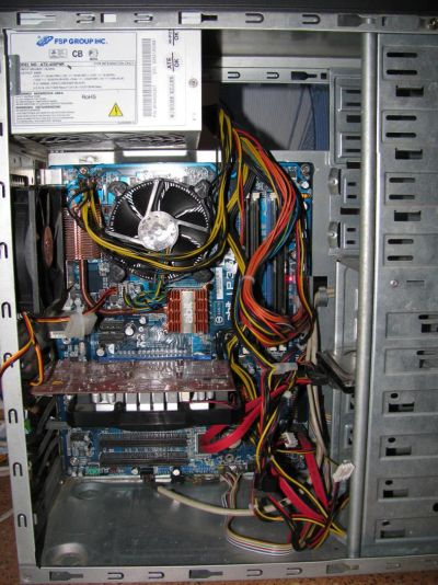 Лот: 4468889. Фото: 1. Core 2 Duo E8400(3.0 GHz), 2GB... Компьютеры в сборе