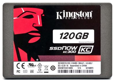 Лот: 4653719. Фото: 1. Винчестер SSD SATA-III 120GB Kingston... SSD-накопители