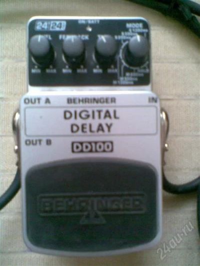 Лот: 857608. Фото: 1. Behringer Digital Delay. Гитарные эффекты и комбоусилители