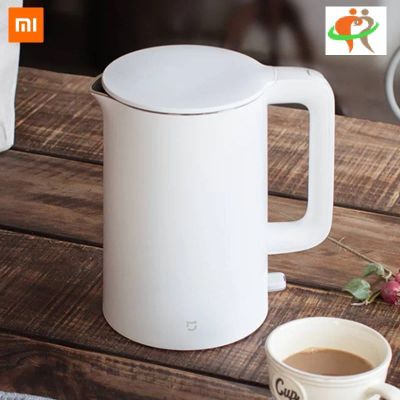 Лот: 16215400. Фото: 1. Чайник Xiaomi,1800W, 1.5L, белый. Чайники, кофемашины, кулеры