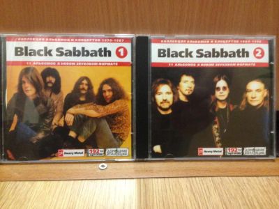 Лот: 9075574. Фото: 1. mp3 Black Sabbath CD диск. Аудиозаписи